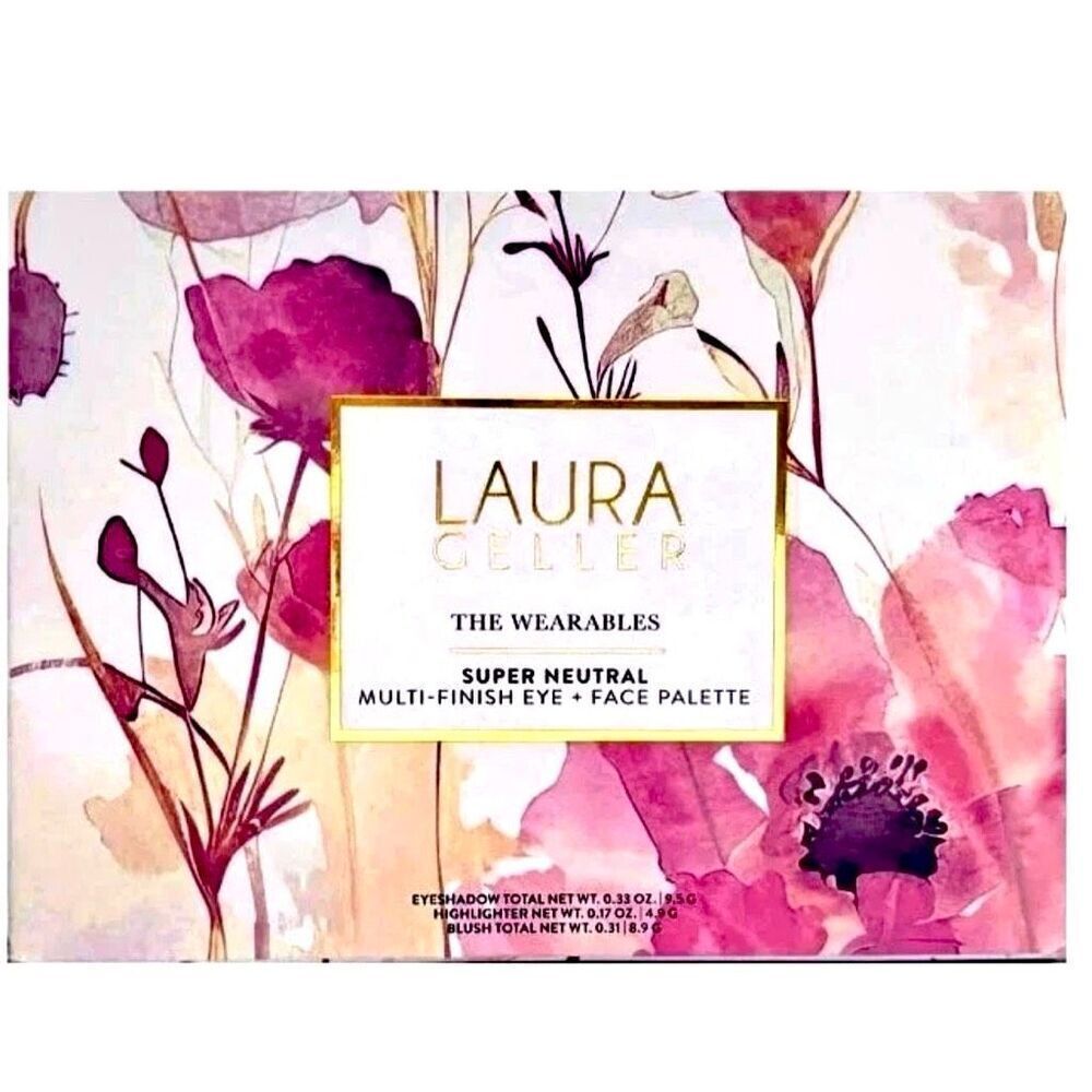 NWT Laura Geller THE WEARABLES - SUPER NEUTRAL - Multi-Finish Eye + Face Palette - Picture 12 of 12